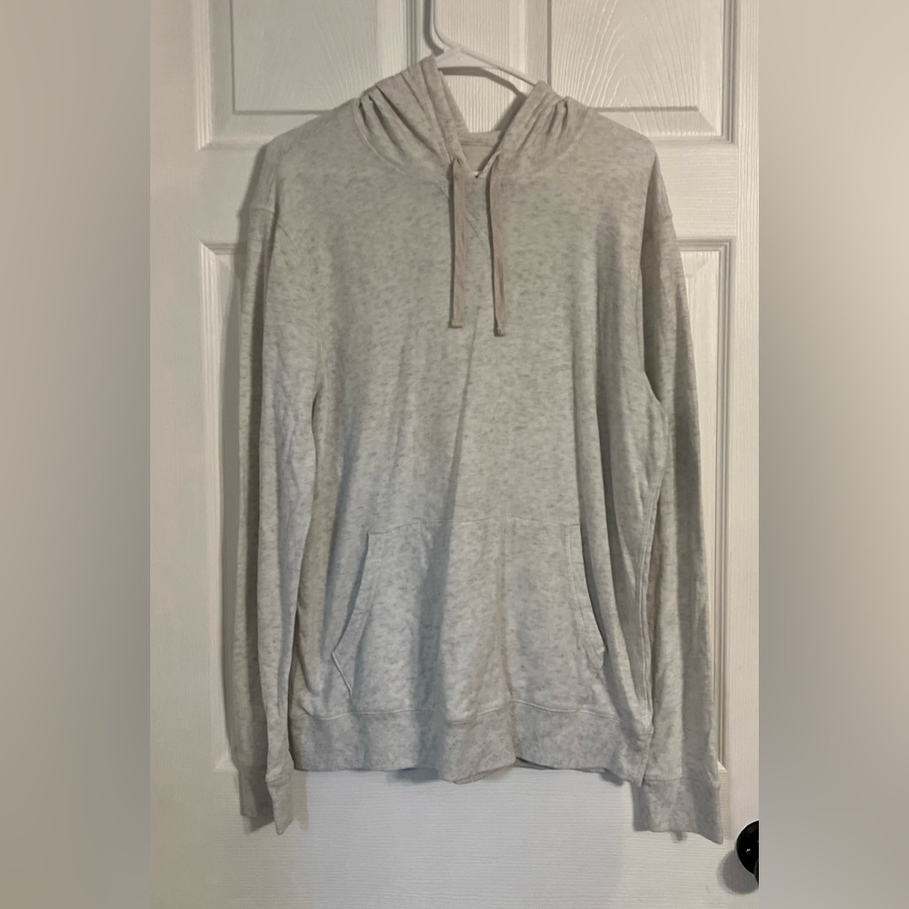 sonoma goods for life Women’s Long Sleeve Hooded Jacket W/ Drawstrings Gray L